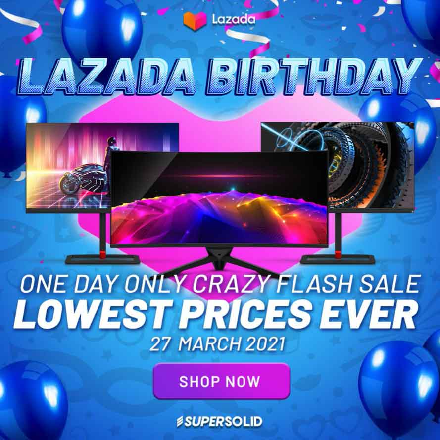 SuperSolid Lazada 9th birthday sale