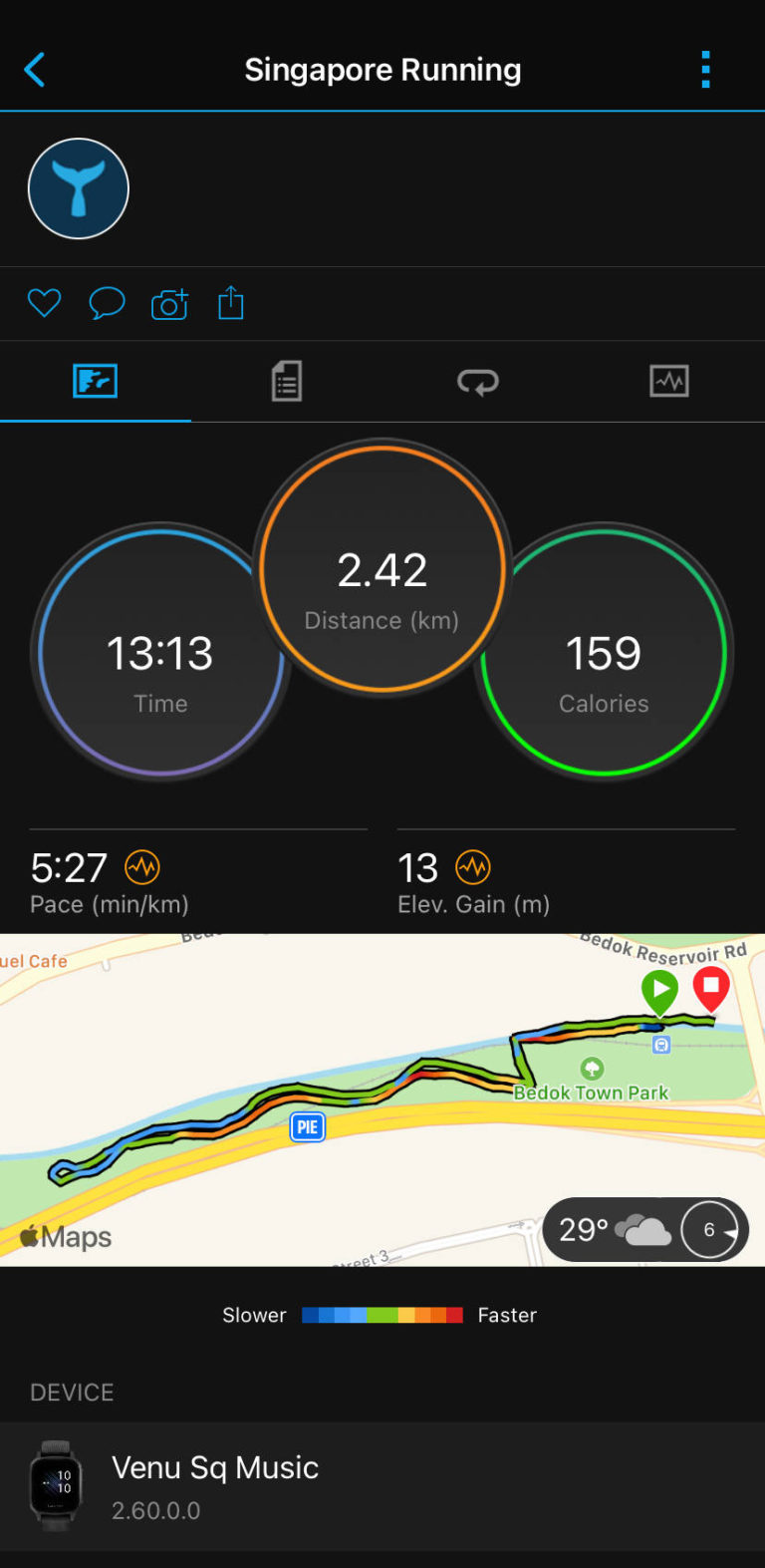 garmin venu sq whatsapp